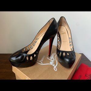 Christian Louboutin Griffita Cutout Platform Pump